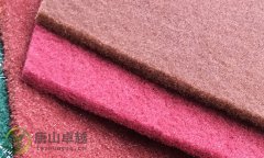 不銹鋼拉絲布_百潔布紅綠色_去污工業(yè)擦機布清潔布